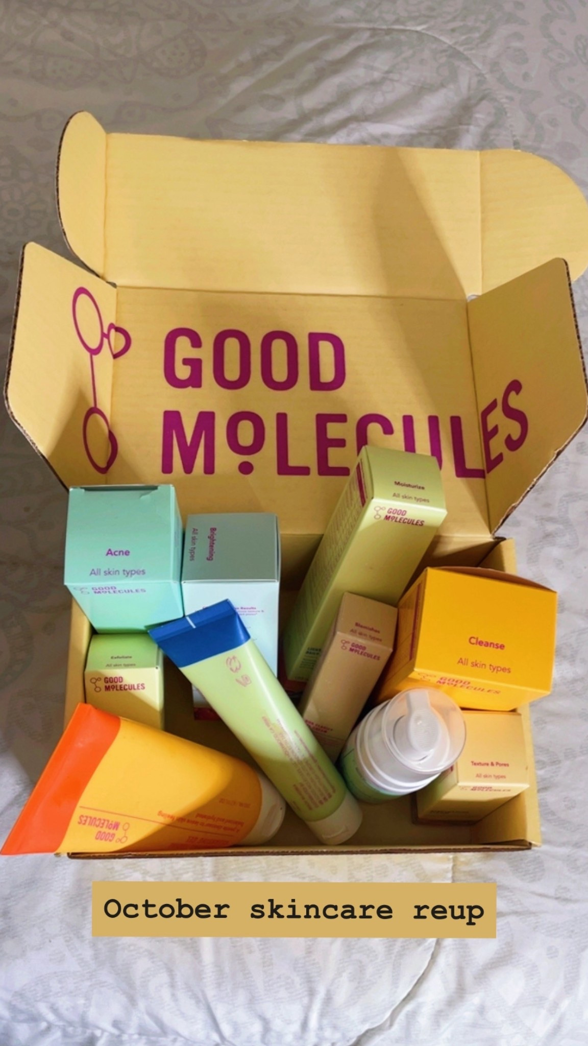 October Skincare Restock! @goodmolecules #skincare #fallskincare #skincarereplenish #healthyskinjourney 

#LTKBeauty #LTKFindsUnder50 #LTKSeasonal