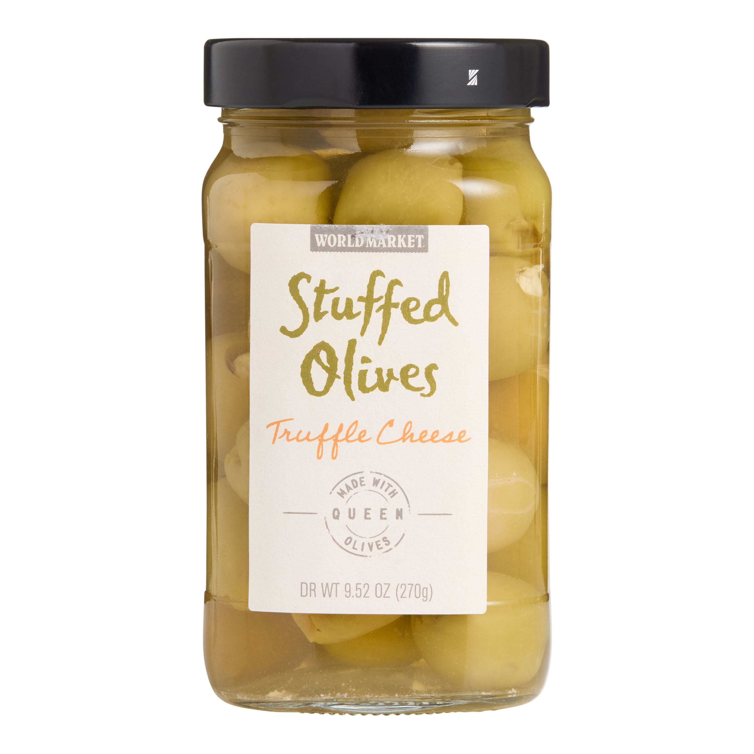 World Market\u00ae Truffle Cheese Stuffed Olives - World Market | World Market