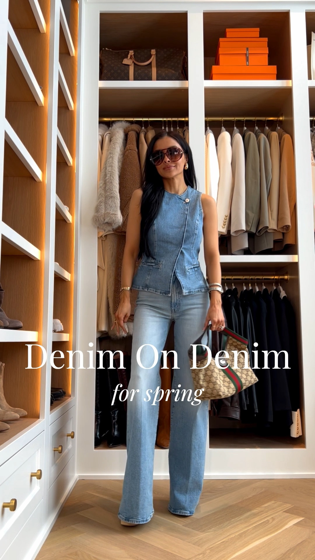 Zara new arrivals for spring 
Zara denim vest and mother hustler  jeans wearing a 23 - run TTS
Spring outfit ideas / Easter outfit idea 




#LTKOver40 #LTKootd #LTKSeasonal