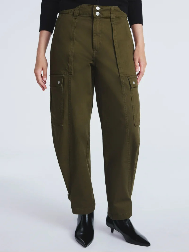 Scoop Women’s and Women’s Plus Utility Cargo Jeans, Sizes 0-26 | Walmart (US)