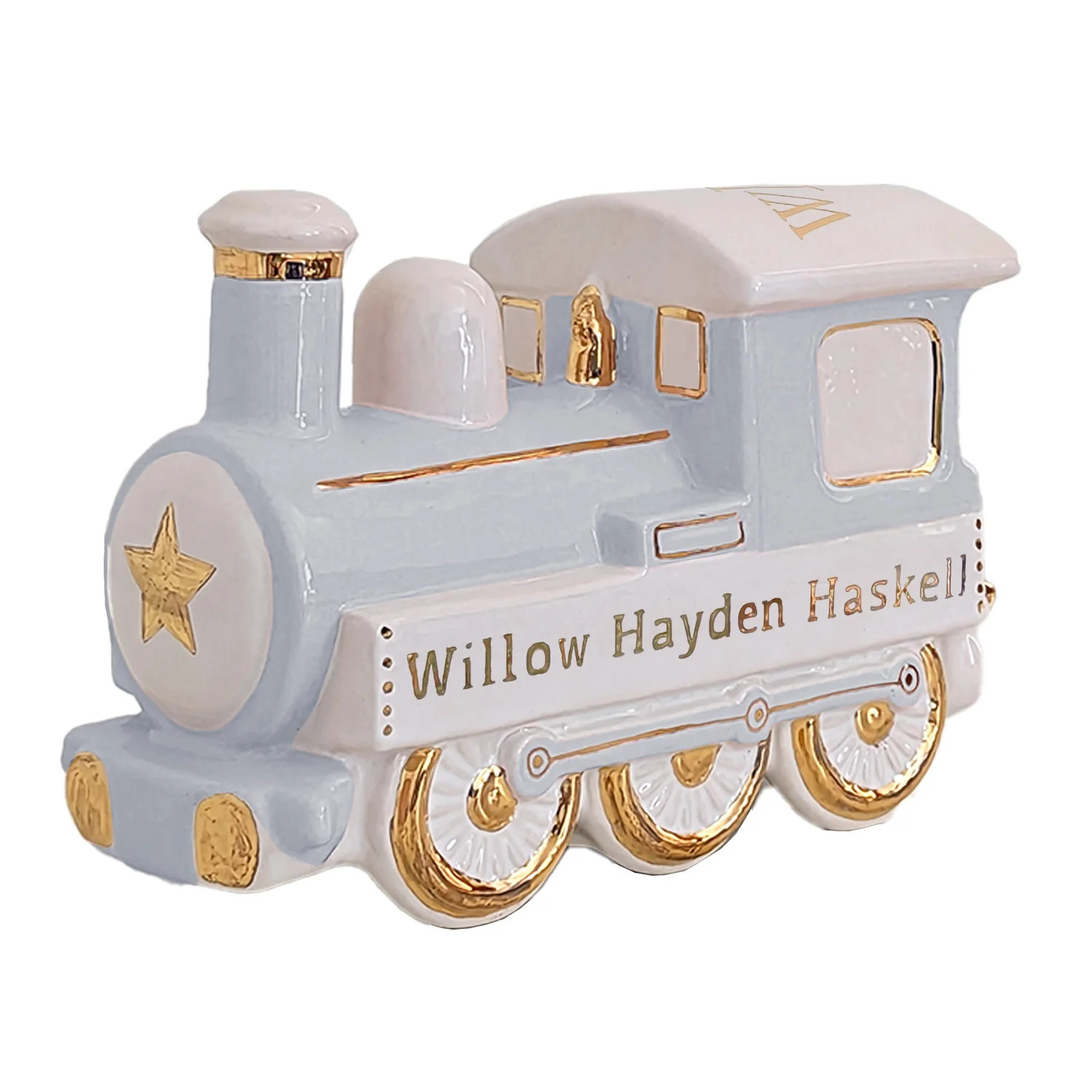 Personalized Train | Ruby Clay Company