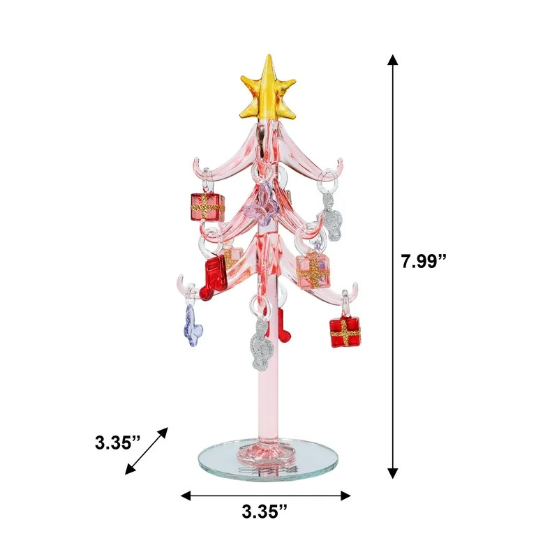 Dolly Parton, Glass Table Top Tree, 13 Pieces, Pink, by Ruz | Walmart (US)