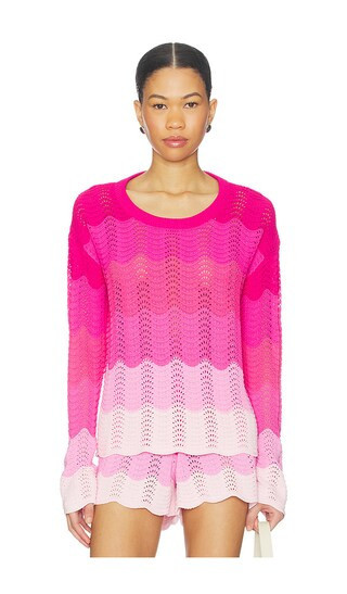 BEACH RIOT Beach Sweater in Pink. - size XL | Revolve Clothing (Global)