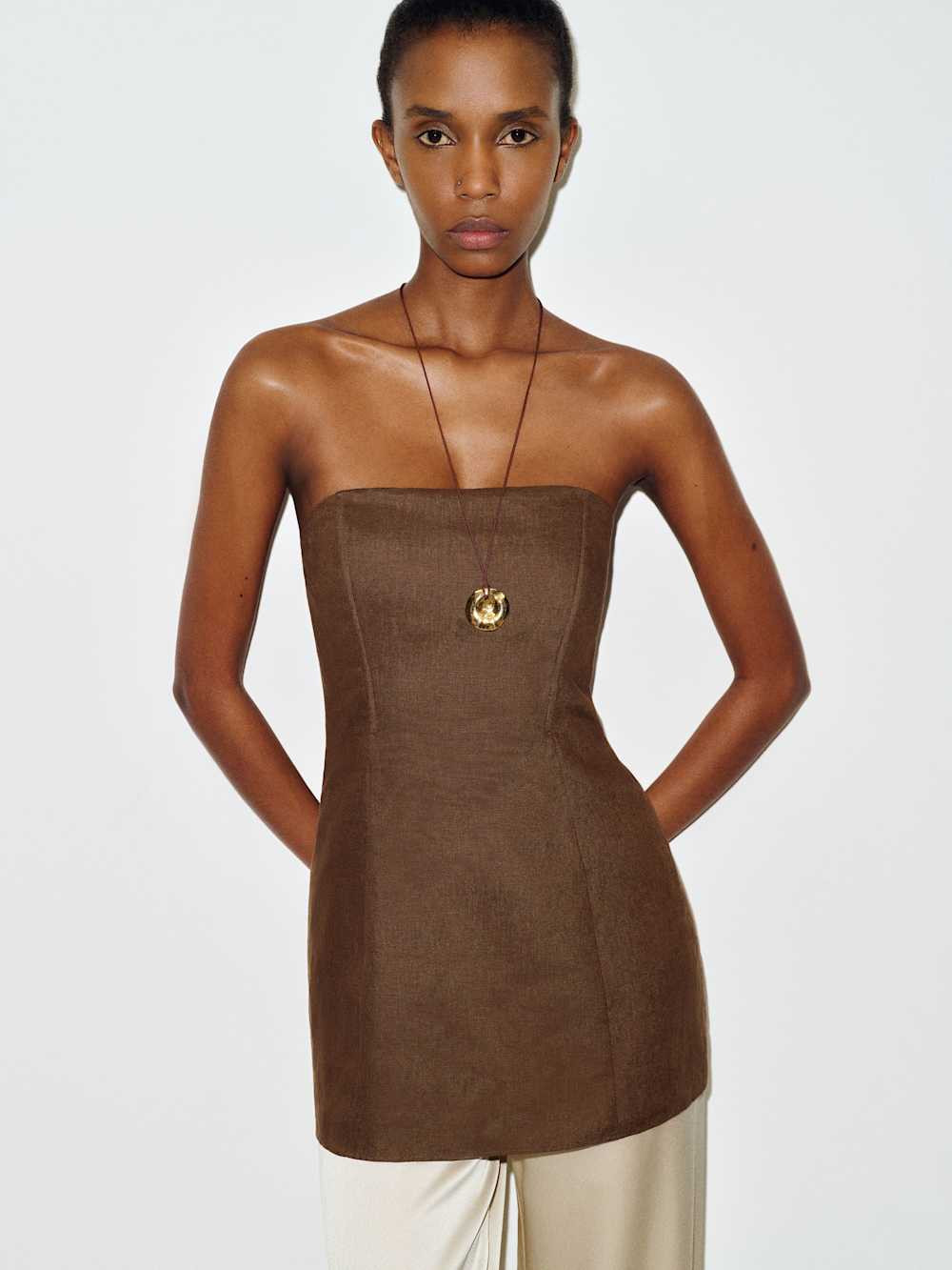 Aurina Linen Top | Reformation (Global)