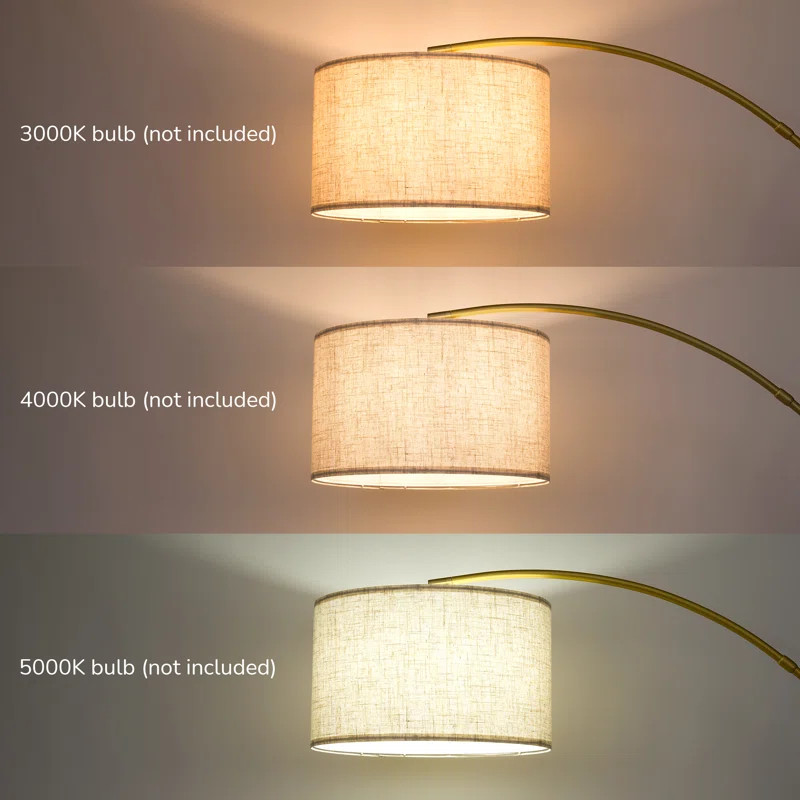 Willa Arlo™ Interiors Salcedo 78.4" Arched Floor Lamp & Reviews | Wayfair | Wayfair North America