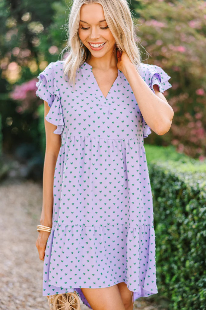 Have It Your Way Lavender Purple Babydoll Dress | The Mint Julep Boutique