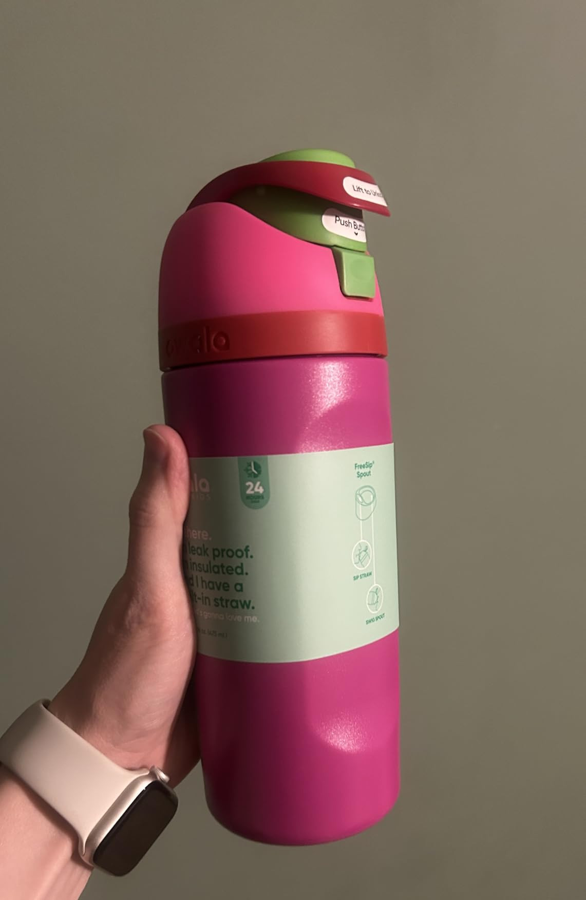 Owala FreeSip Insulated Stainless Steel Water Bottle with Straw for Sports, Travel, and School BP... | Amazon (US)