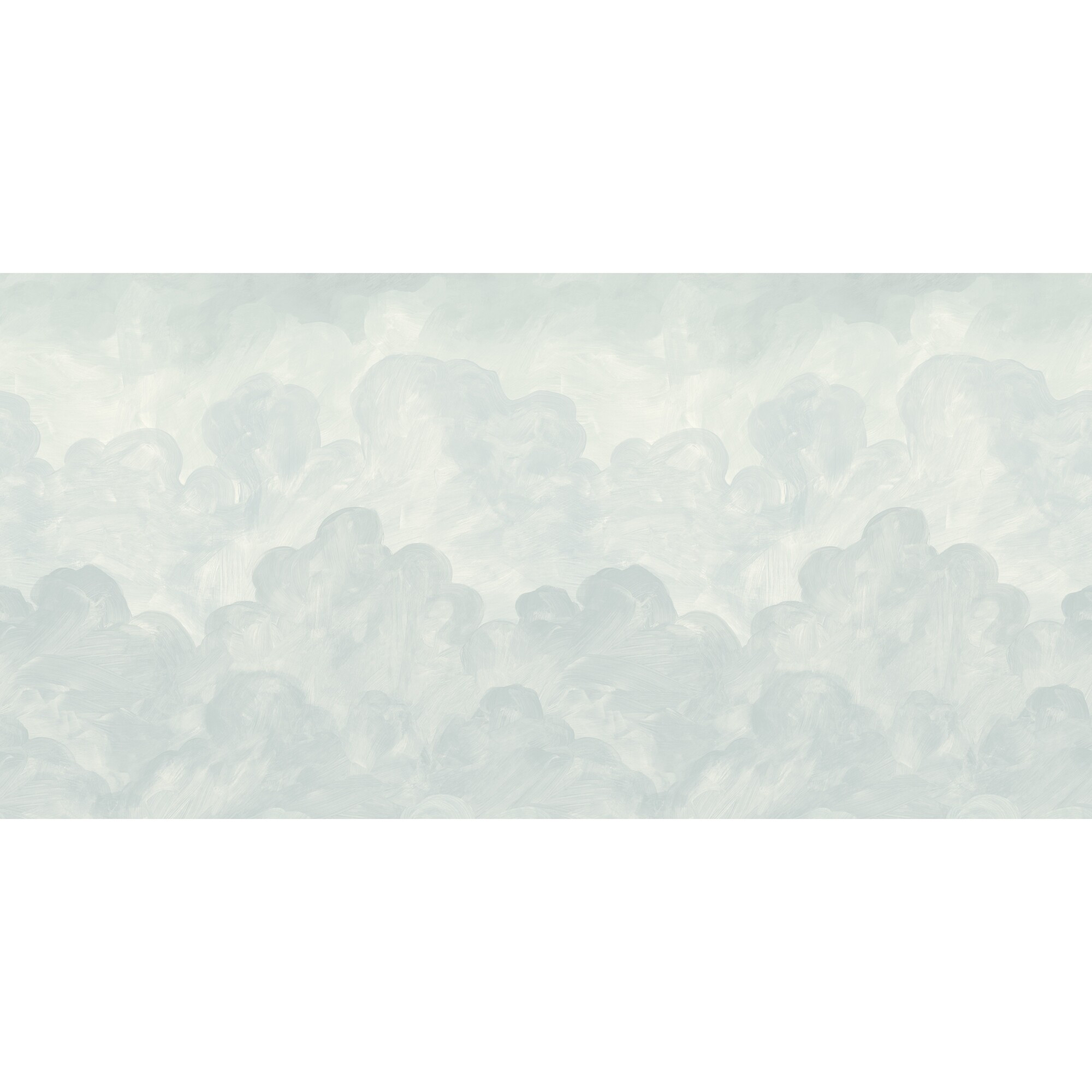 Painted Sky Extra Large Wide Width Design Wallpaper, Air | Maisonette