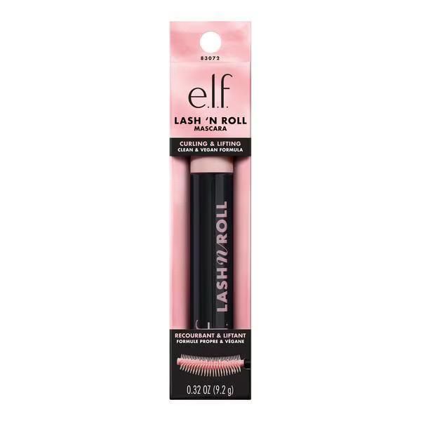 e.l.f. Lash 'N Roll Mascara Pitch Black | Superdrug