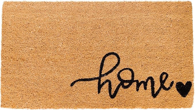 Theodore Magnus Natural Coir Doormat with Non-Slip Backing - 17 x 30 - Outdoor / Indoor - Natural... | Amazon (US)