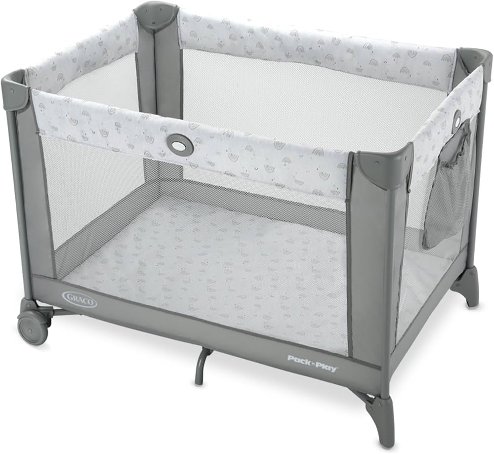 Graco Pack n Play Portable Playard, Reign with Compact Fold and Mesh Storage | Amazon (US)