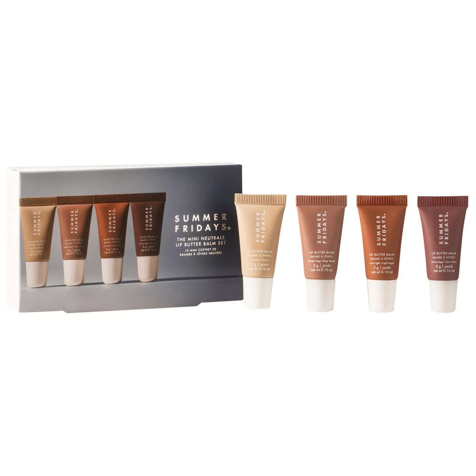 Summer Fridays The Mini Neutrals Lip Butter Balm Set | Kohl's