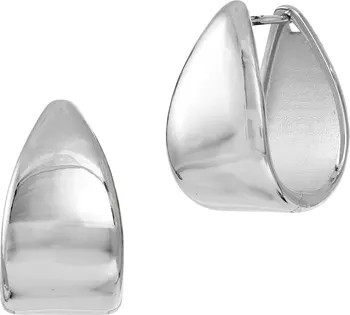 Sterling Silver Bold Huggie Hoop Earrings | Nordstrom Rack