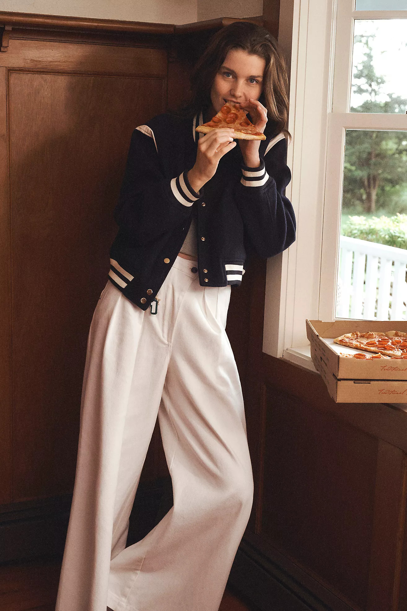 Bishop + Young Varsity Bomber Jacket | Anthropologie (US)