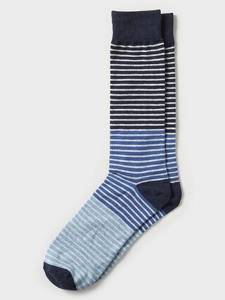 Ombre Stripe Socks | Banana Republic Factory