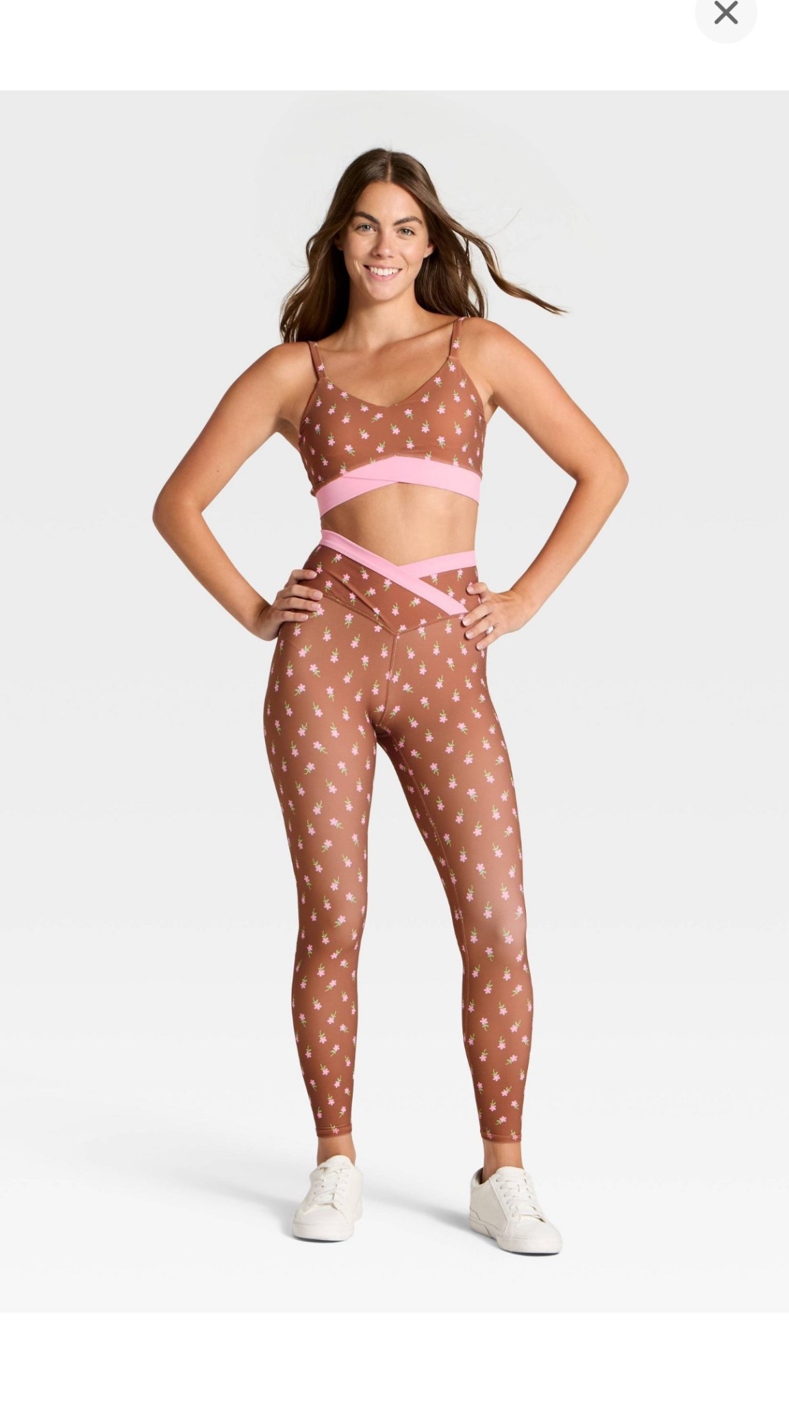 Target, target workout set, cute workout set, floral workout set, brown leggings 

#LTKfitnessgoals #LTKActive