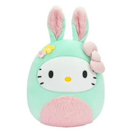 Squishmallows 8" Easter Hello Kitty with Bunny Ears | Walmart (US)
