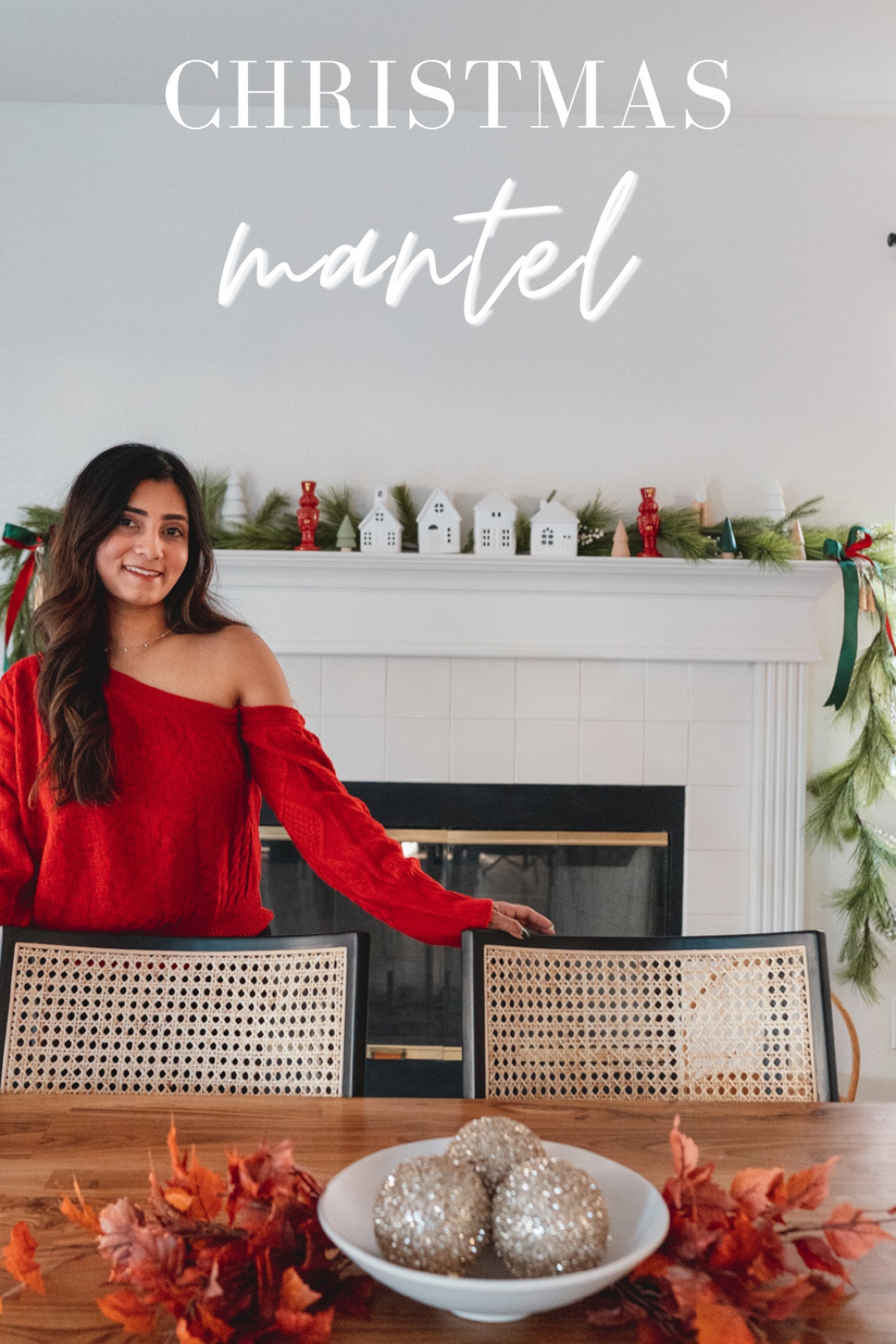 Mantel decor 

#LTKHoliday #LTKhome #LTKunder50