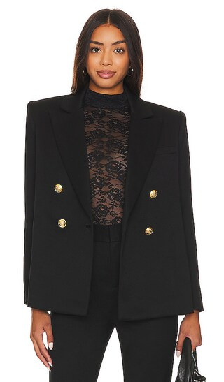 Anthony Blazer in Black | Revolve Clothing (Global)