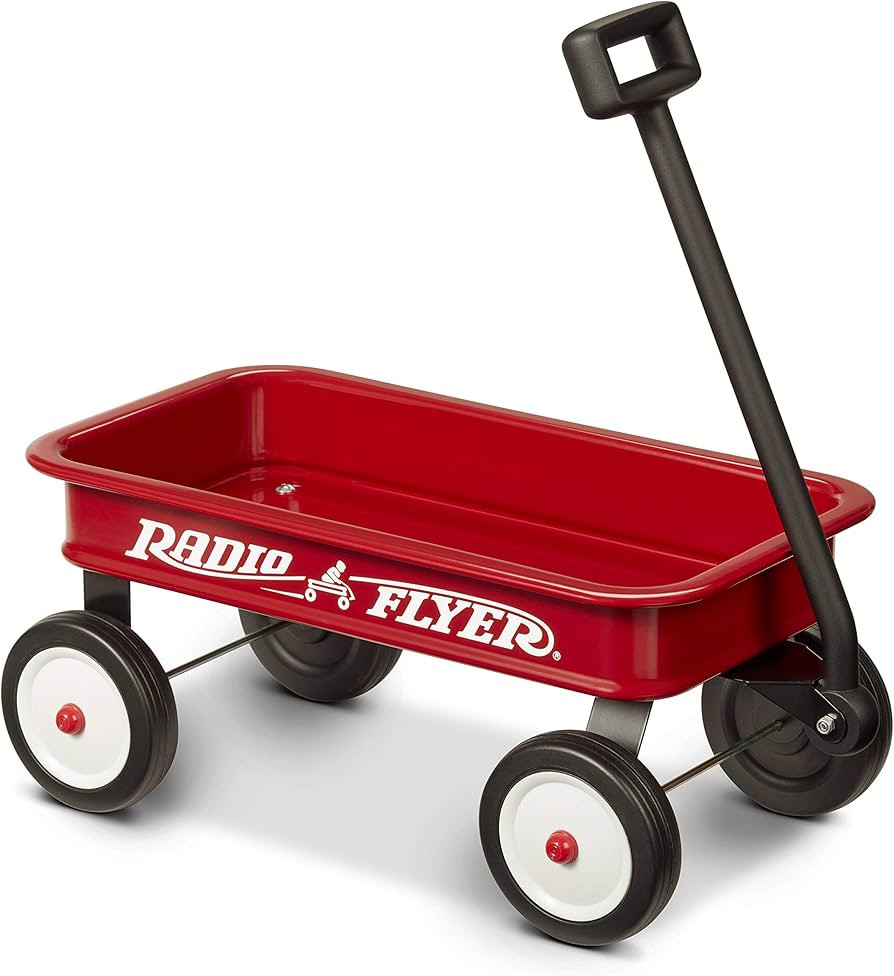 Radio Flyer 16.5 Inch Kids Wagon, Toy Wagon for Kids, Rolling Cart, Carts with Wheels, for Ages 1... | Amazon (US)