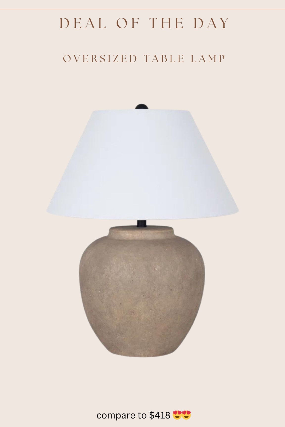 New item!!! If you’ve been eyeing the high end style lamps that look identical to this but don’t want to spend $300-$500, this is an amazing alternative! 🙌🏻🙌🏻

#LTKsalealert #LTKhome