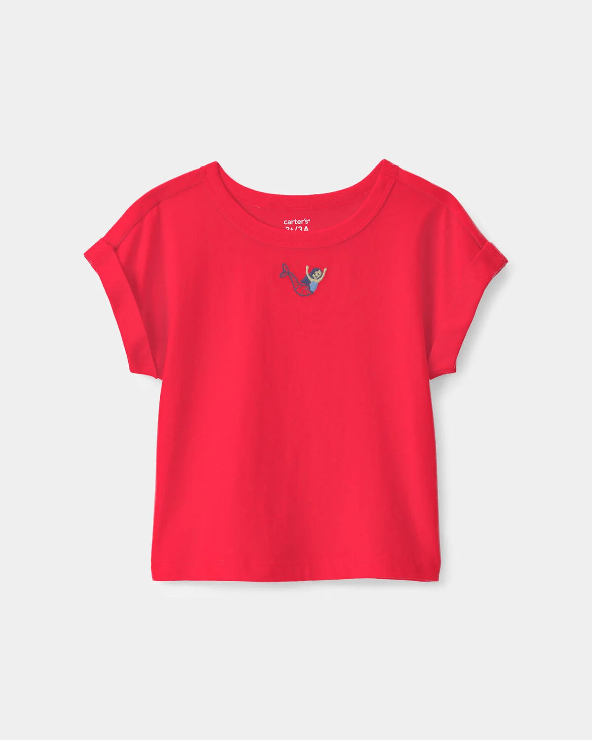 Toddler Girl Mermaid Top - Red | Carter's | Carter's Inc