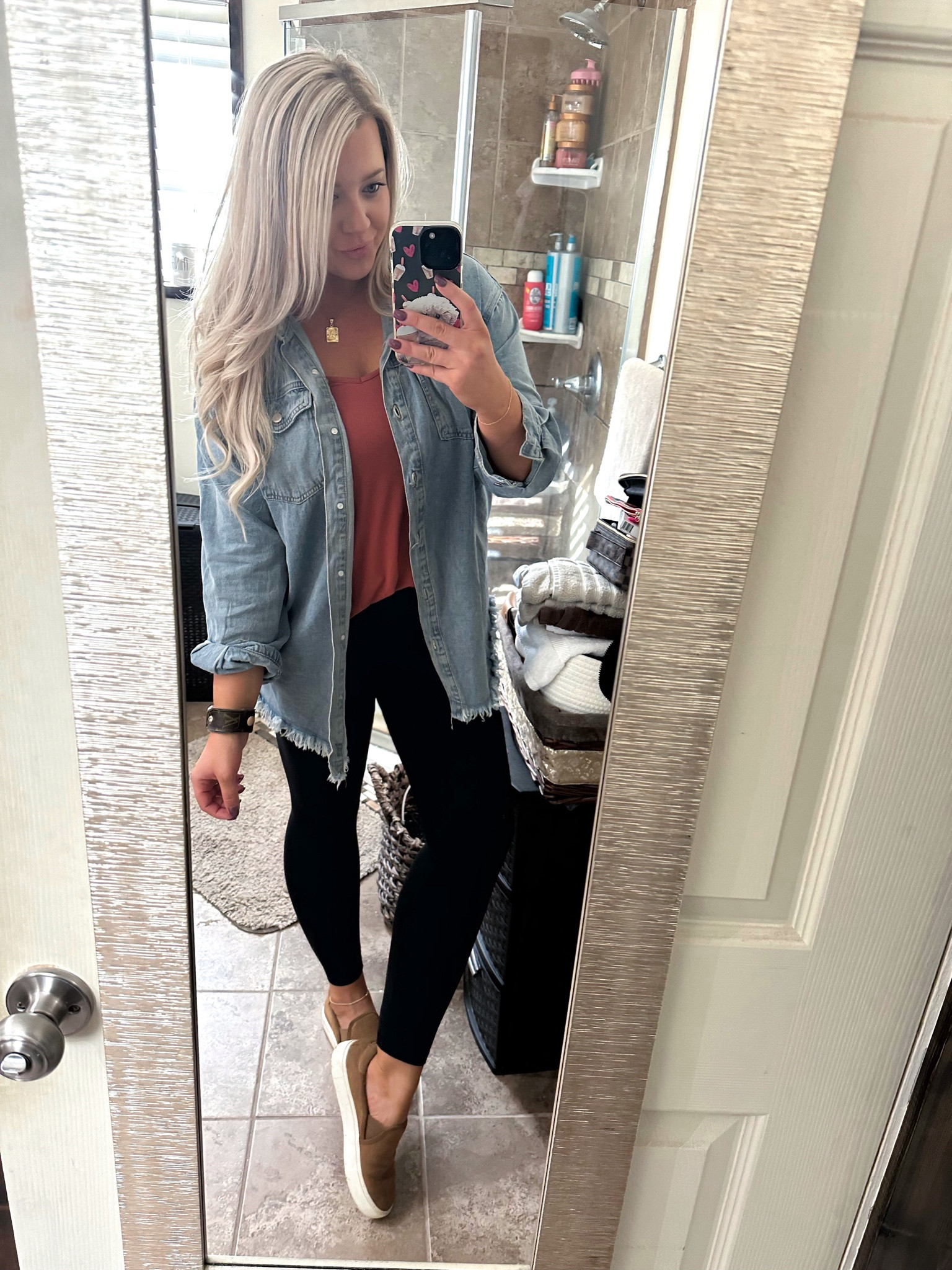 Fav Amazon top and fav Amazon leggings!!! Use VENTURE for 10% off designer watch bands at Sparkl! 

#LTKSeasonal #LTKfindsunder50 #LTKxPrime