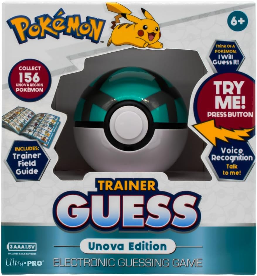 Ultra Pro Pokémon Trainer Guess: Unova Edition, I Will Guess It! Electronic Voice Recognition Gu... | Amazon (US)
