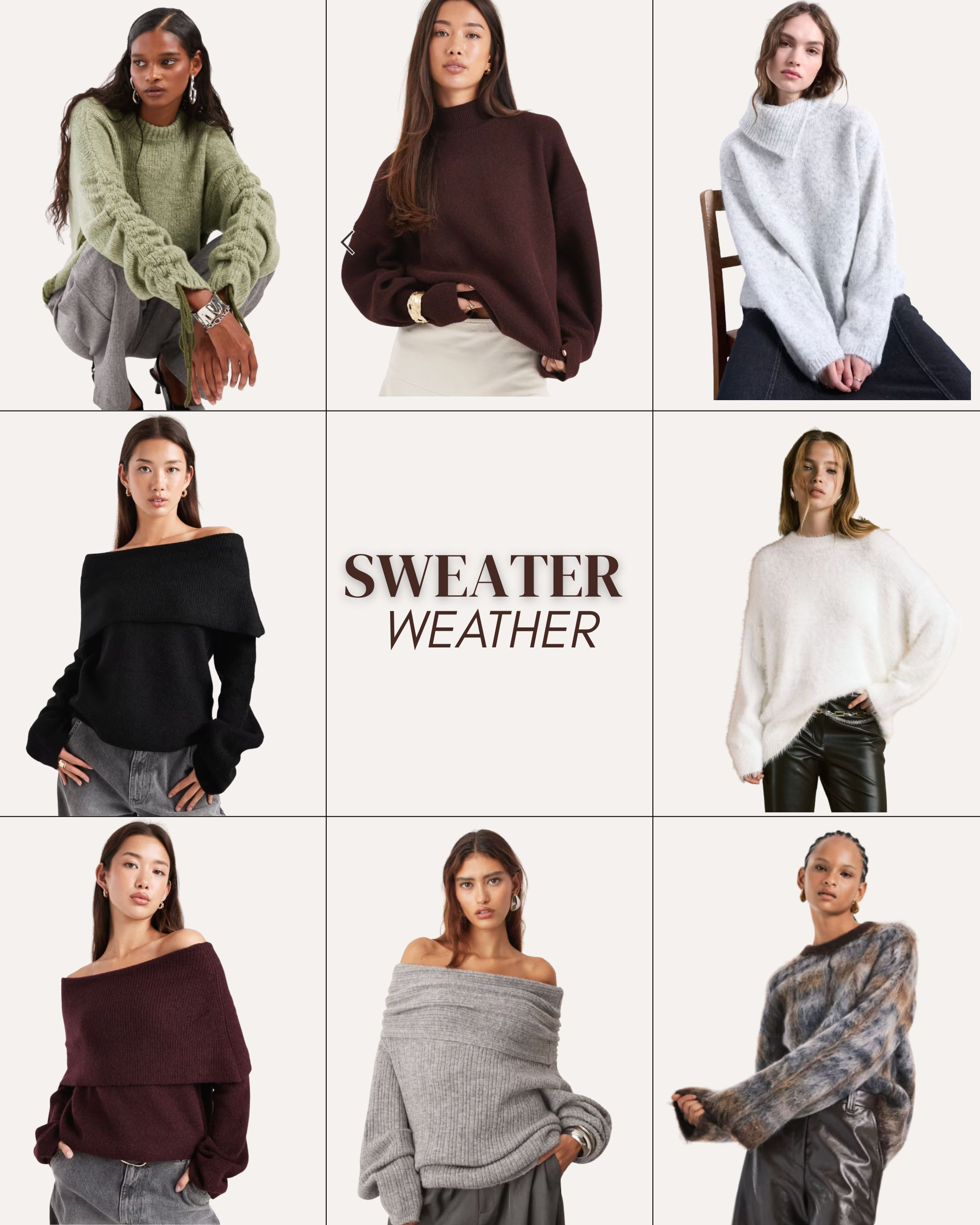 The best sweaters for the winter  

 #LTKHoliday #LTKootd