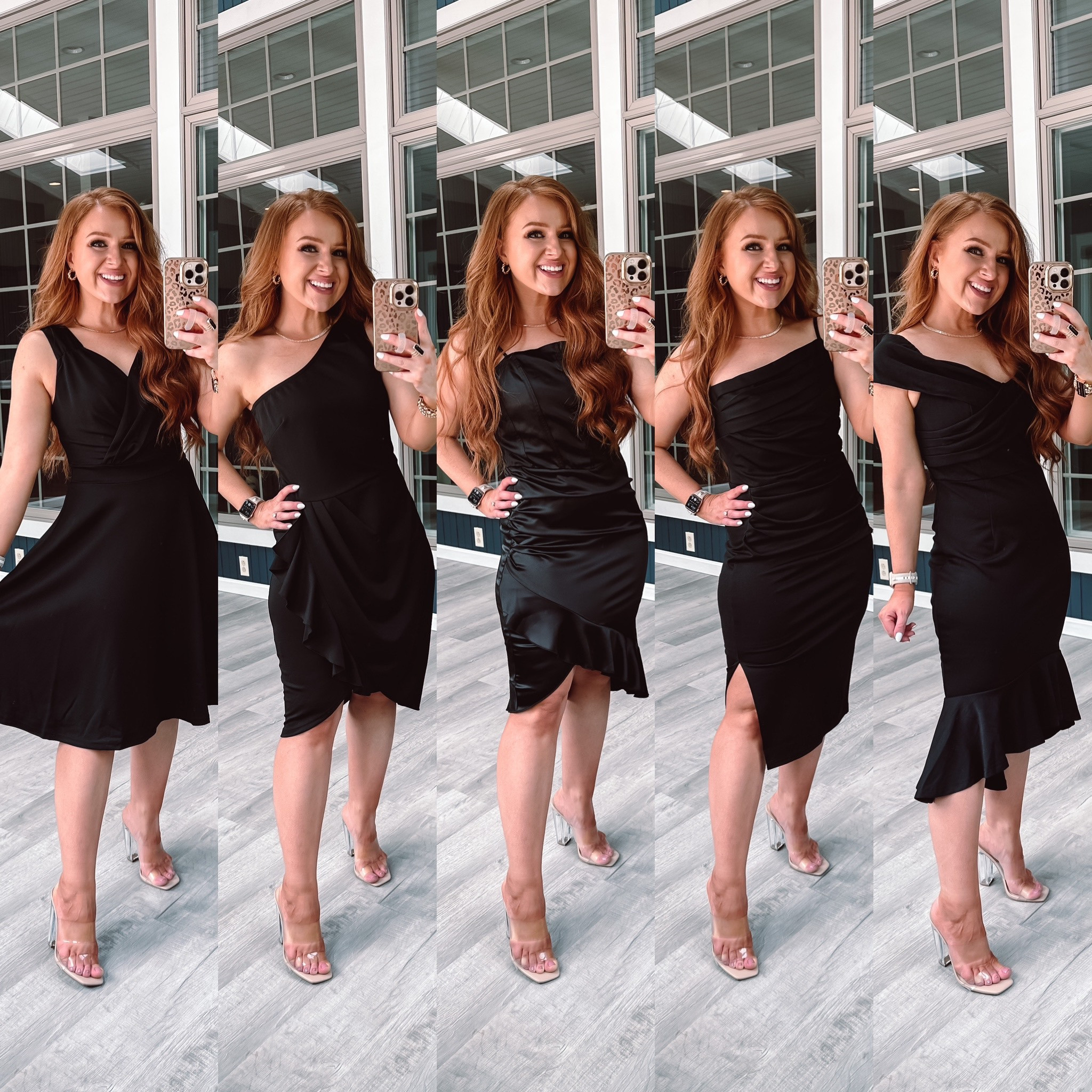 Little black dress haul from Amazon! All on sale ! All in size medium besides the first dress that is a size small 



#LTKunder50 #LTKSeasonal #LTKcurves