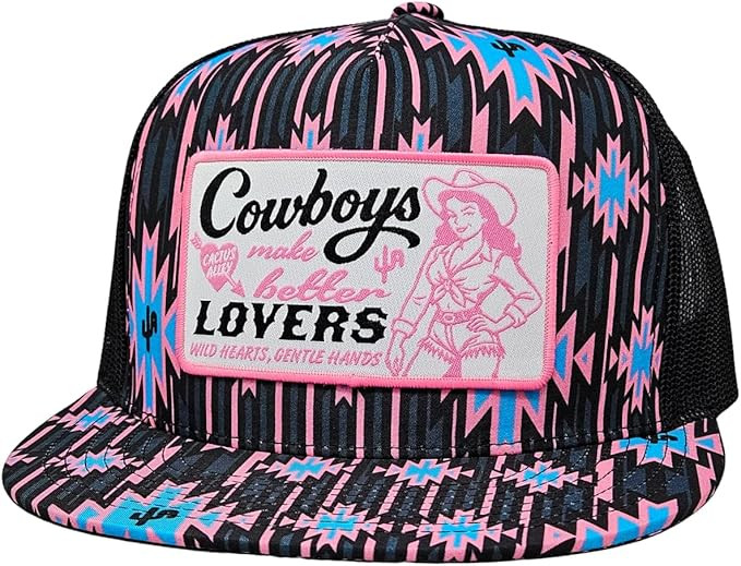 CACTUS ALLEY HAT CO. Cowboys Make Better Lovers Western Lifestyle Inspired Adjustable Snapback (U... | Amazon (US)