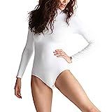 Yummie Women's Madelyn Seamless Bodysuit, Medium/Large White | Amazon (US)