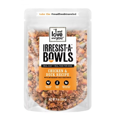 I and Love and You Irresist-A-Bowl Chicken and Duck Wet Dog Food - 9oz | Target