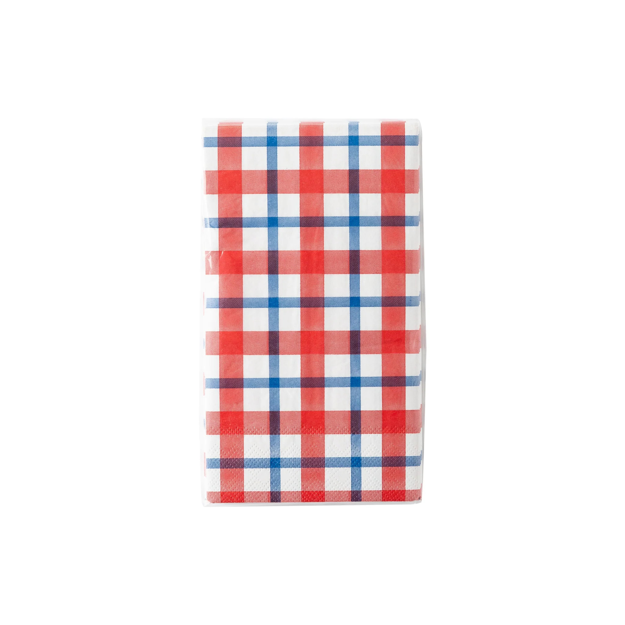 Striped Plaid Paper Dinner Napkin | My Mind's Eye