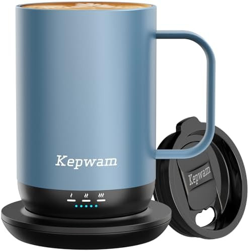 Self-Heating Coffee Mug T1-16oz, Fast Heating Rechargeable Heated Coffee Mug, Smart Mug with App ... | Amazon (US)