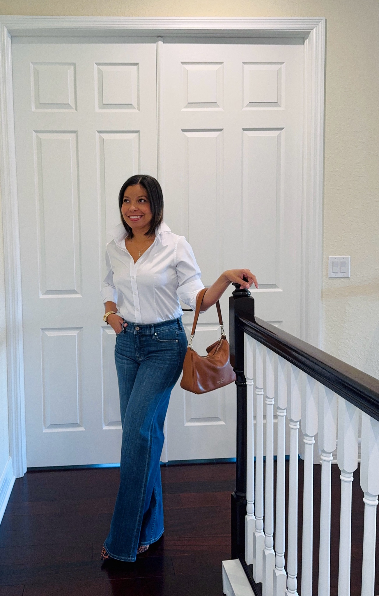 🤩I love this high-rise wide leg jeans from WHBM! This is my go-to store for jeans. I normally get petite jeans but this time, I purchased regular size, I’m wearing size 00, I’m 5’3. I will be wearing this jeans with heels. I love the look and feel of them! 



#LTKShoeCrush #LTKItBag #LTKPetite #LTKWorkwear #LTKStyleTip #LTKOver40