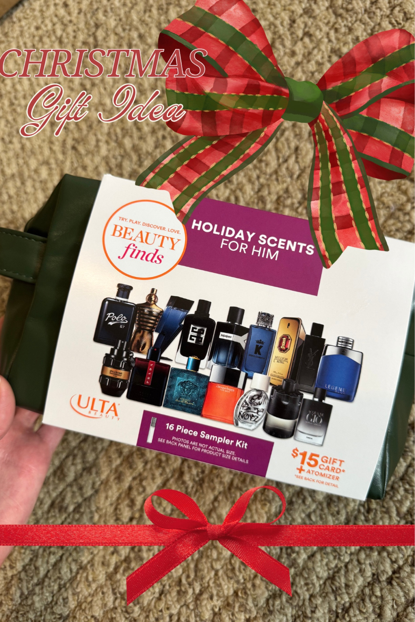 Christmas Gift Idea for Him!

40 Timeless Perfume Scents, a Travel Perfume Pouch and a $15 Gift card! 

Christmas gift ideas
Mens gift

#LTKGiftGuide #LTKHoliday #LTKSeasonal