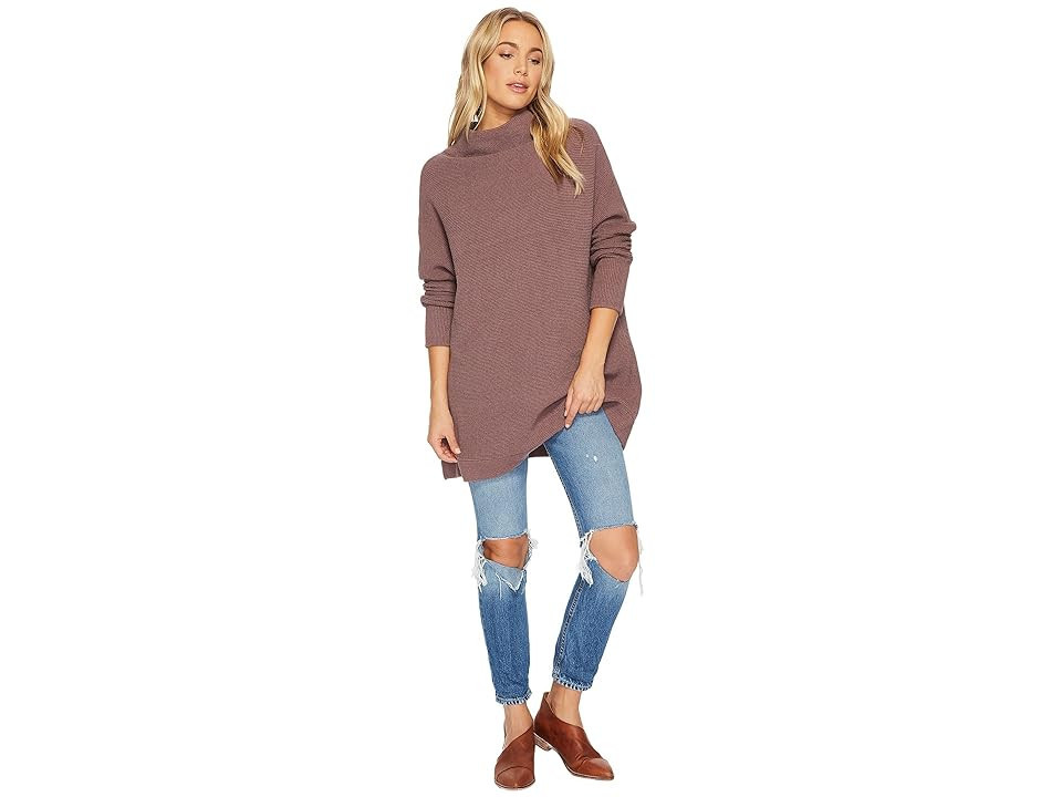 Free People Ottoman Slouchy Tunic (Taupe) Women's Blouse | Zappos