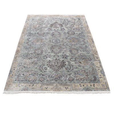 Asharra One-of-a-Kind 4'1" x 6'2" New Age Area Rug in Brown; Gray | Wayfair North America