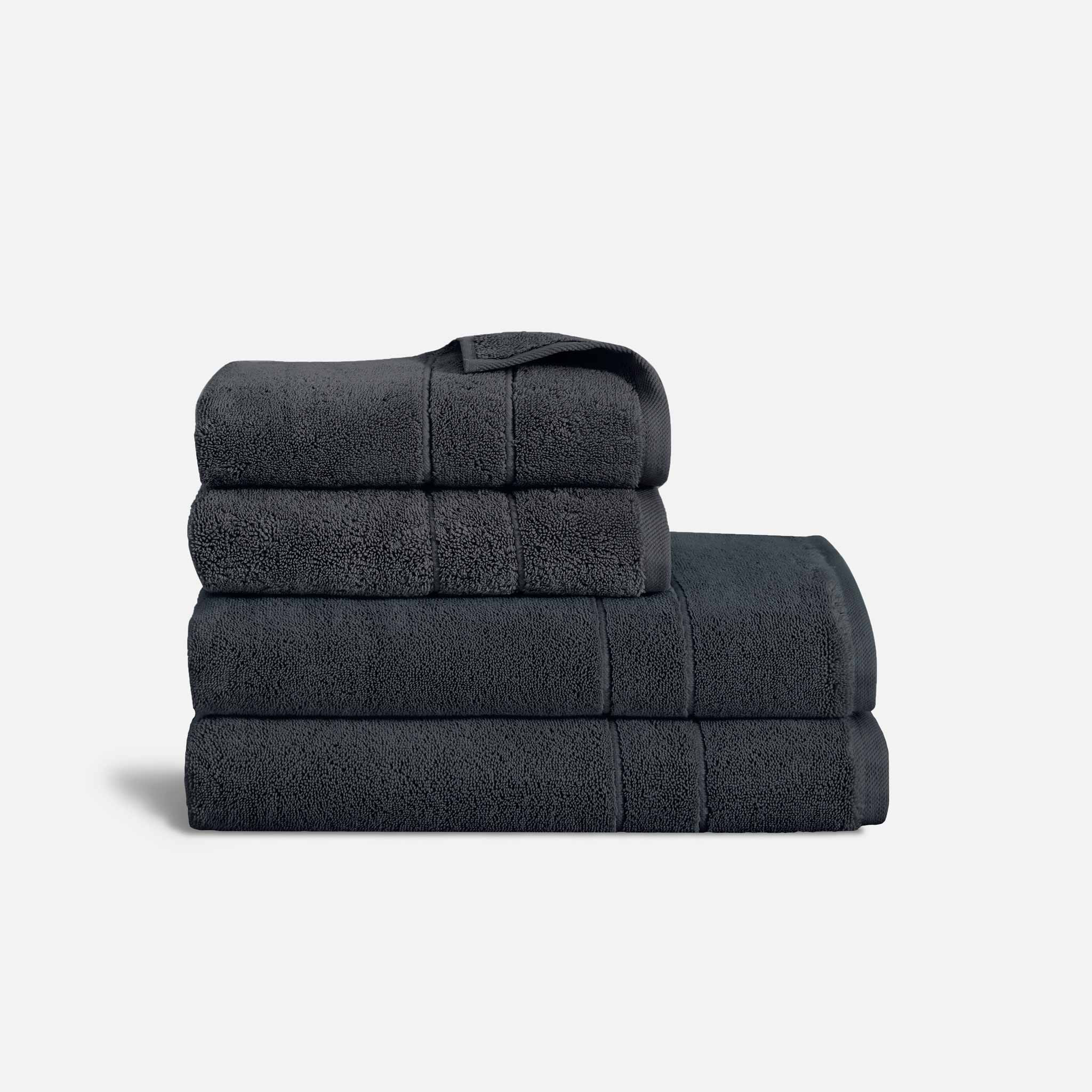 Brooklinen Super-Plush Bath Towel Bundle in Graphite | Brooklinen