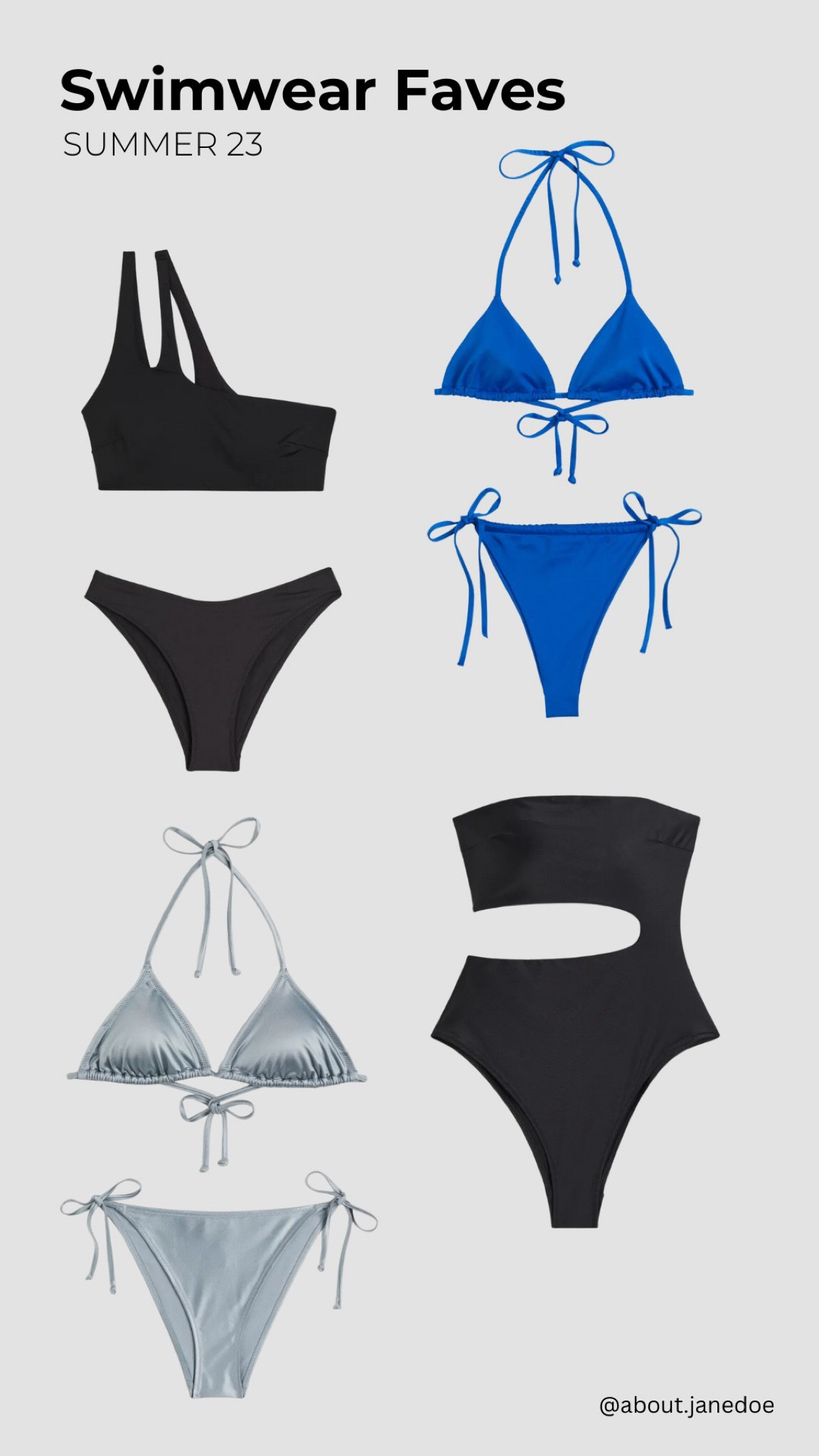 Swimwear favorite pieces from Summer 2023 / Bikinjs y bañadores favoritos para verano 2023

#LTKswim #LTKFind #LTKeurope