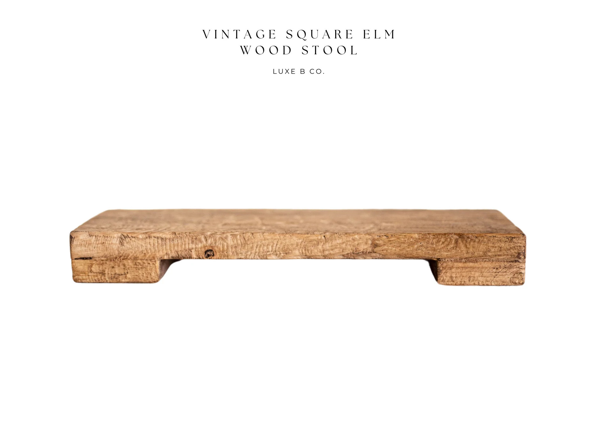 Trivet Riser Elm Wood | Luxe B Co