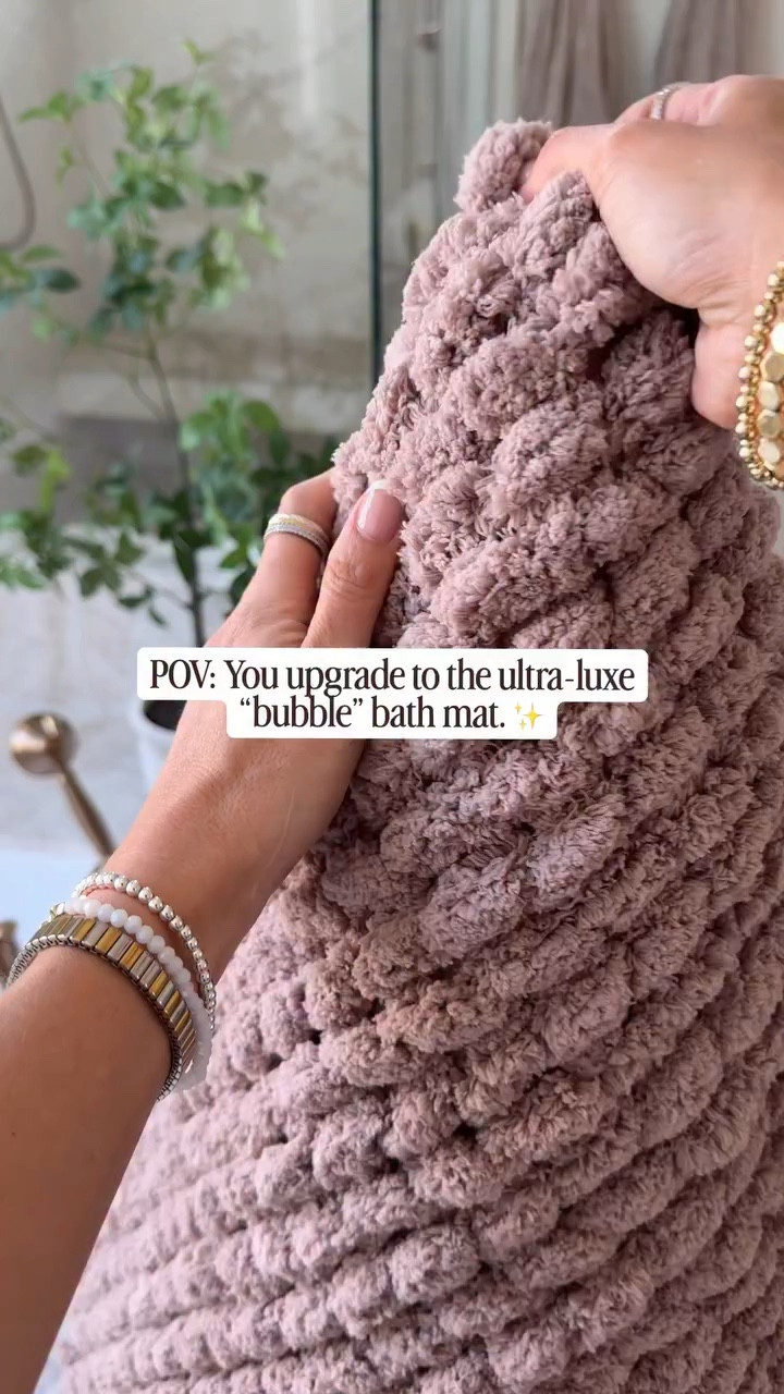 This Amazon bath mat is out-of-this-world soft, and sooo luxe 🫧

Believe me when I tell you this is the most luxe, plush, beautiful bath mat I’ve ever owned, but with an Amazon price tag!! 🤌🏽💕

You can also find the link in my bio:

FOLLOW for more of the best Amazon home finds ✨🤗

Thank you for being here!! It’s always such an honor to shop for our homes together!! 🥰 Have a beautiful day!!

Xoxo,
Andrea

#LTKselfcare #LTKHome #LTKvlog