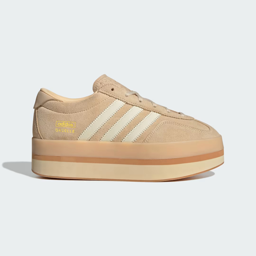 adidas Gazelle Stack Shoes Sand Strata 6 Womens | adidas (US)