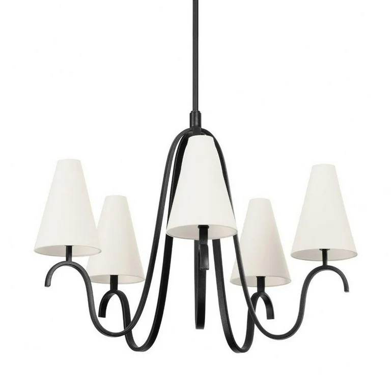 5 Light Chandelier-31 inches Tall and 40.5 inches Wide Bailey Street Home 154-Bel-4955887 | Walmart (US)