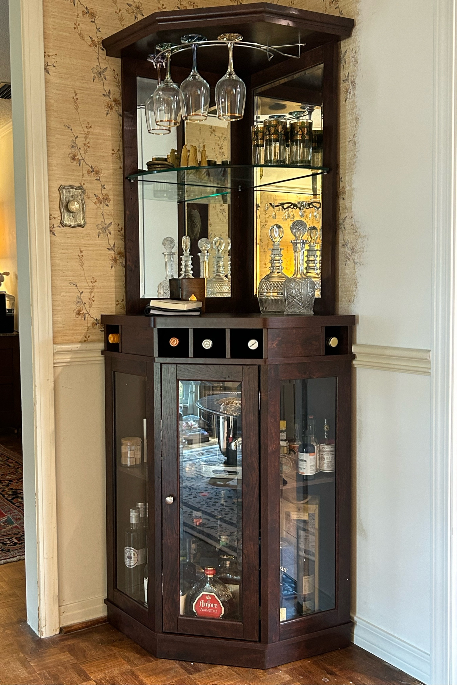Great quality for the price! Corner bar and wine rack

#LTKitbag #LTKover40 #LTKhome