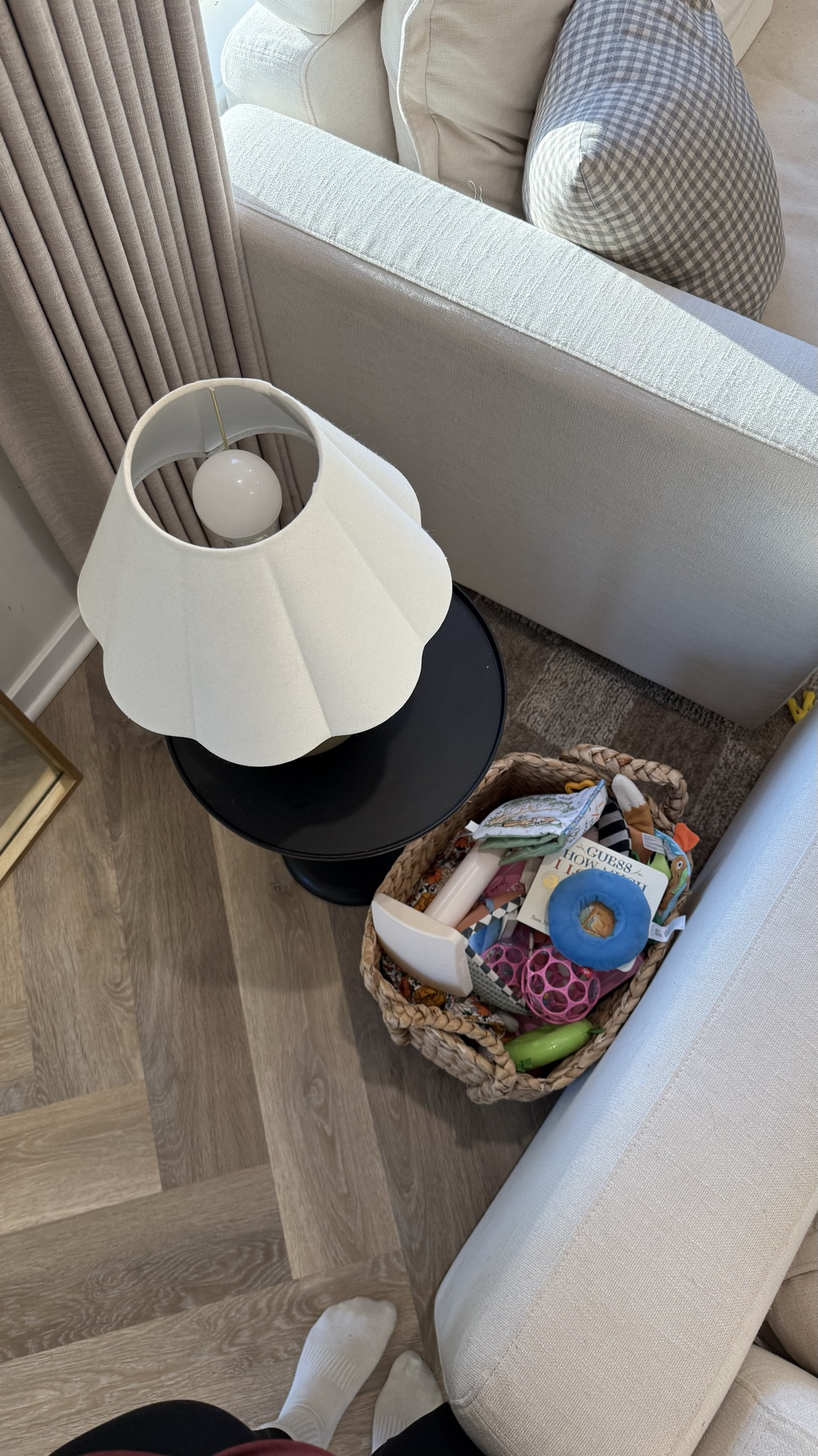 A cozy functional corner 