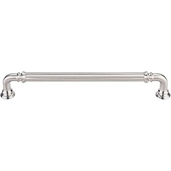 Top Knobs TK324BSN Chareau Collection 7" Reeded Pull, Brushed Satin Nickel | Amazon (US)
