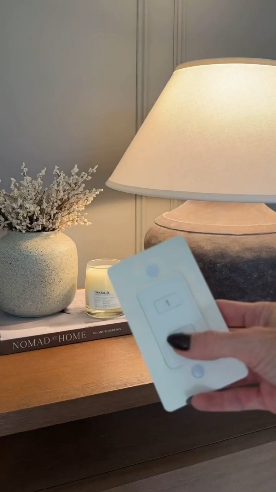 The best hack for adding an extra light “control panel” without hardwiring! Comes with 2-3 outlets pre programmed numbered to 1-3. This is a must have so you don’t have to manually turn on or plug in your table lamps, etc!! On sale for Amazon’s Big Spring Sale!! 

#LTKHome #LTKSaleAlert