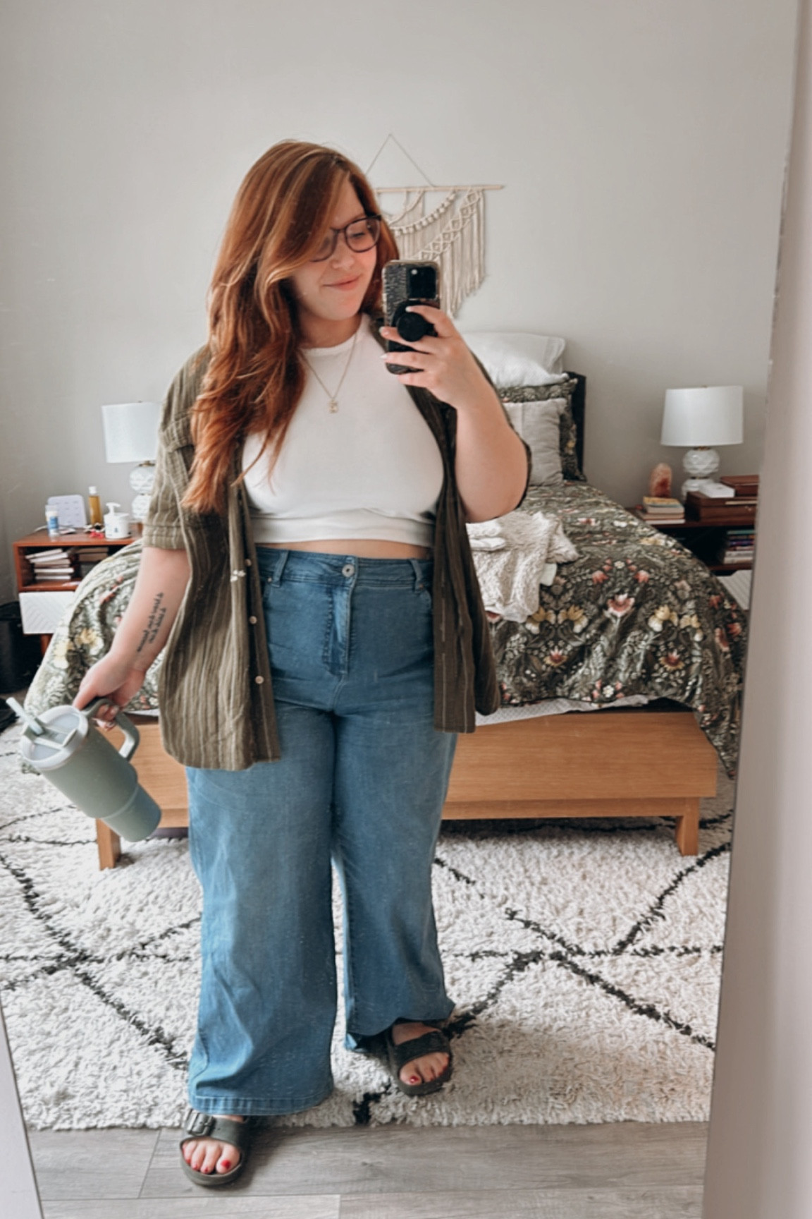 Cozy casual plus size spring outfit idea 🌸

#LTKstyletip #LTKplussize